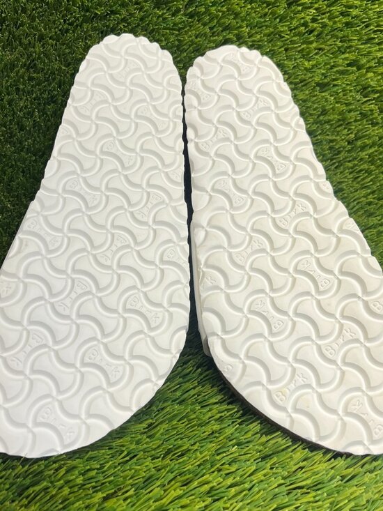 Birkenstock Madrid Birko-Flor Mens Size 9 White Walking Outdoor Slide Sandals main image 5